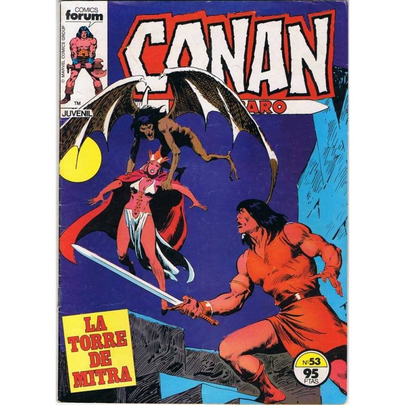Conan El Bárbaro Nº 53. Forum 1983