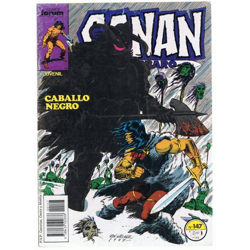 Conan El Bárbaro Nº 147. Forum 1983