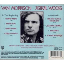 Van Morrison - Astral Weeks. CD