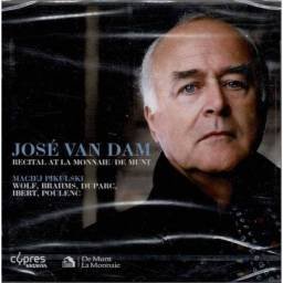 José Van Dam - Recital at La Monnaie / De Munt. CD