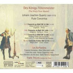 Johann Joachim Quantz - Des Konigs Flotenmeister. CD