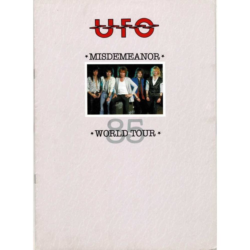 UFO Misdemeanor World Tour 1985. Programa gira