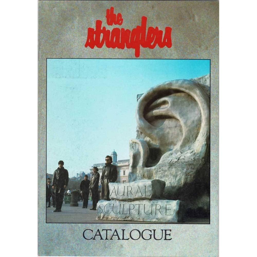 The Stranglers Aural Sculpture Tour 1985. Programa gira + entrada