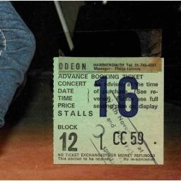 Dio Tour Book c.1983. Programa gira + entrada