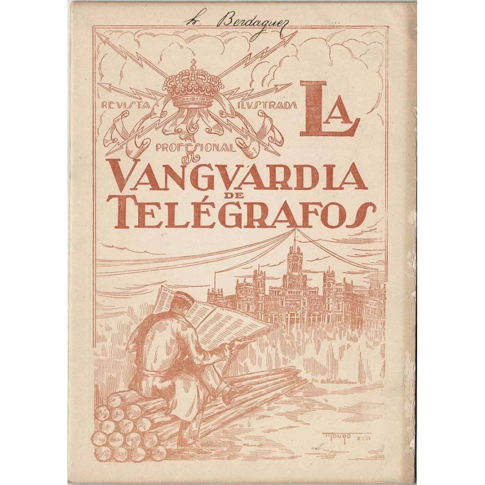 La Vanguardia de Telégrafos No. 135. 1926