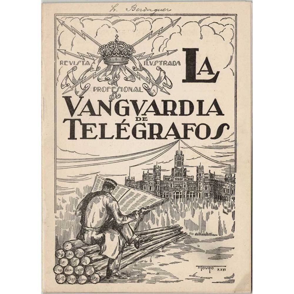 La Vanguardia de Telégrafos No. 141. 1926