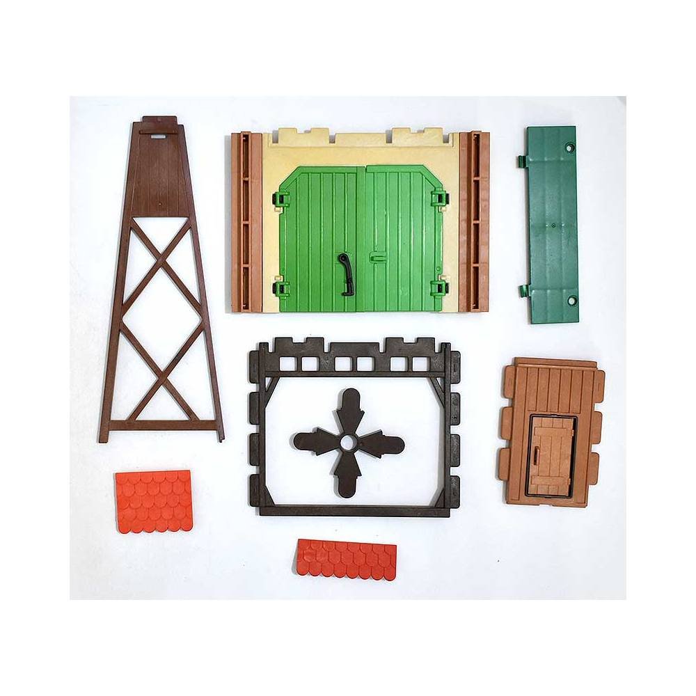 Playmobil. Lote de 10 piezas granja vintage