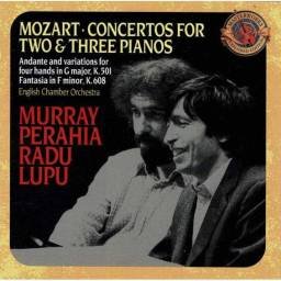 Mozart, Murray Perahia, Radu Lupu - Piano Concertos for Two & Three Pianos. CD