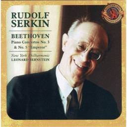 Beethoven, Rudolf Serkin - Piano Concertos No.3 & No.5 Emperor. CD