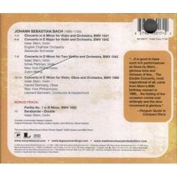 J.S. Bach, Isaac Stern - Violin Concertos BWV 1041/42, BWV 1043, BWV 1060. CD