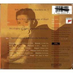 Bidú Sayão - Bachiana Brasiliera No. 5 Opera Arias & Brazilian Folksongs. CD