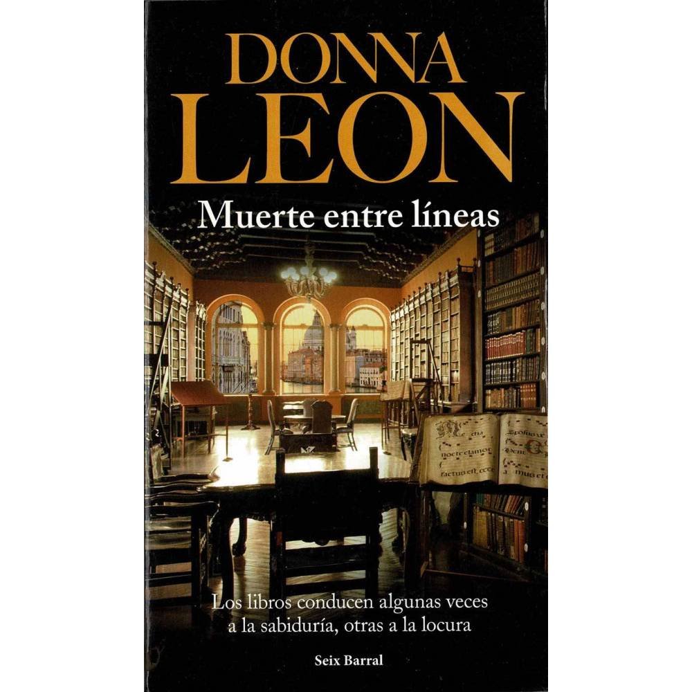 Muerte entre líneas - Dona Leon