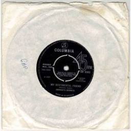 Herman's Hermits - My sentimental friend / My lady. Single (sólo vinilo)