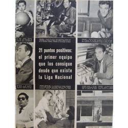 Los 20 del Barsa. Artículo de Alfredo Rueda de la Gaceta Ilustrada 1959. C.F. Barcelona