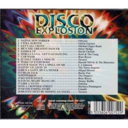 Disco Explosion - 20 Explosive Disco Hits. CD