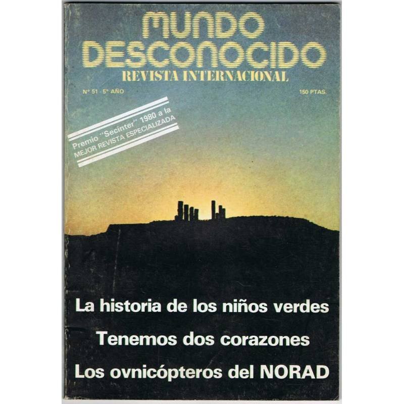 Revista Mundo Desconocido Nº 51. Septiembre 1980