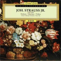 Johann Strauss Jr., Vienna Volksoper Orchestra, Peter Falk - Waltzes / Marches / Polkas. CD