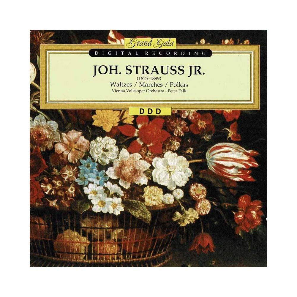 Johann Strauss Jr., Vienna Volksoper Orchestra, Peter Falk - Waltzes / Marches / Polkas. CD