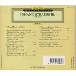 Johann Strauss Jr., Vienna Volksoper Orchestra, Peter Falk - Waltzes / Marches / Polkas. CD