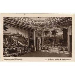 Postal Madrid. Monasterio de El Escorial. Palacio. Salón Embajadores No. 11