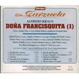 Alfredo Kraus - Tiempo de Zarzuela 7. Doña Francisquita (1). CD