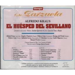 Alfredo Kraus - Tiempo de Zarzuela 5. El huesped del sevillano. CD