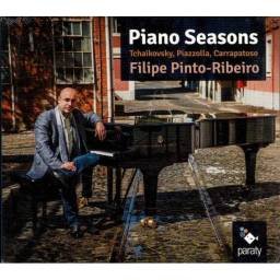 Filipe Pinto-Ribeiro, Tchaikovsky, Piazzolla, Carrapatoso - Piano Seasons. 2 x CD