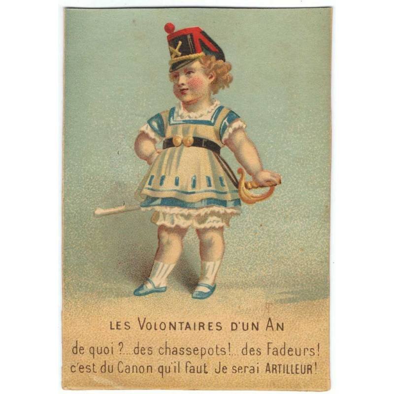 Calendario de 1877. Aux villes de France. Publicidad de Lingerie L. Cabrol