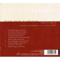 Haendel, María Bayo, Capriccio Stravagante, Skip Sempé - Opera Arias & Cantatas. CD