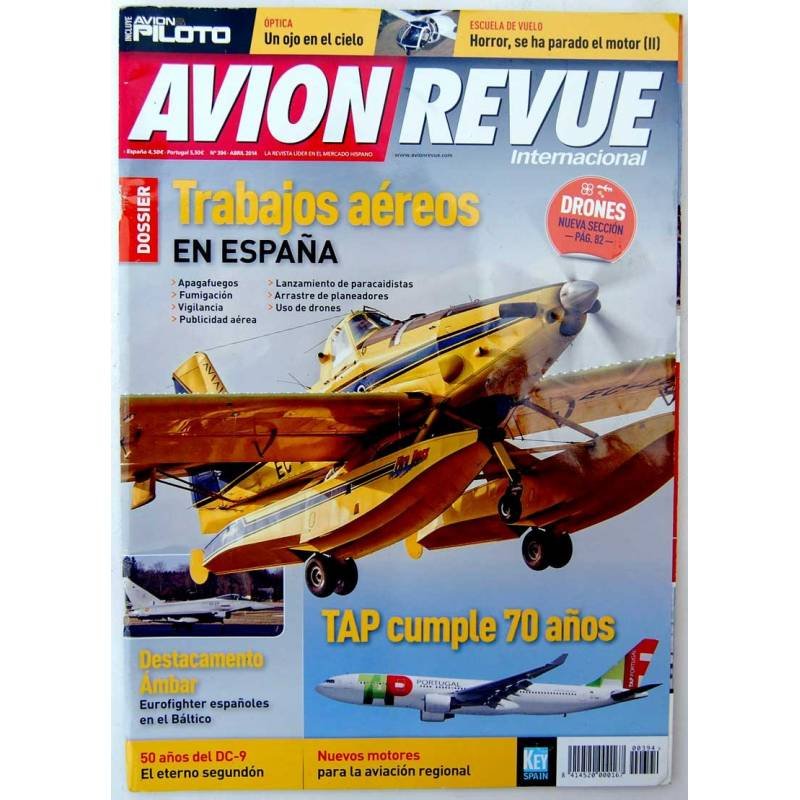 Avion Revue Internacional Nº 394. Abril 2014