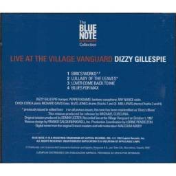 Dizzy Gillespie feat. Chick Corea & Elvin Jones - Live at the Village Vanguard. CD