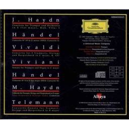 Haydn, Vivaldi, Telemann, Händel - Conciertos para trompeta. CD