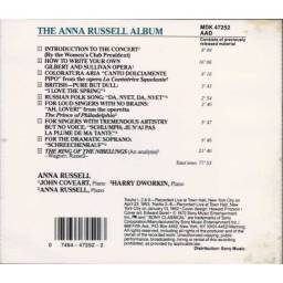 Anna Russell - The Anna Russell Album?. CD