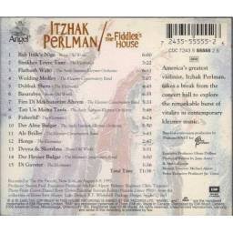 Itzhak Perlman - In The Fiddler's House. CD