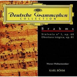 Brahms - Sinfonía No.1, op. 68. Obertura trágica, op. 81. CD