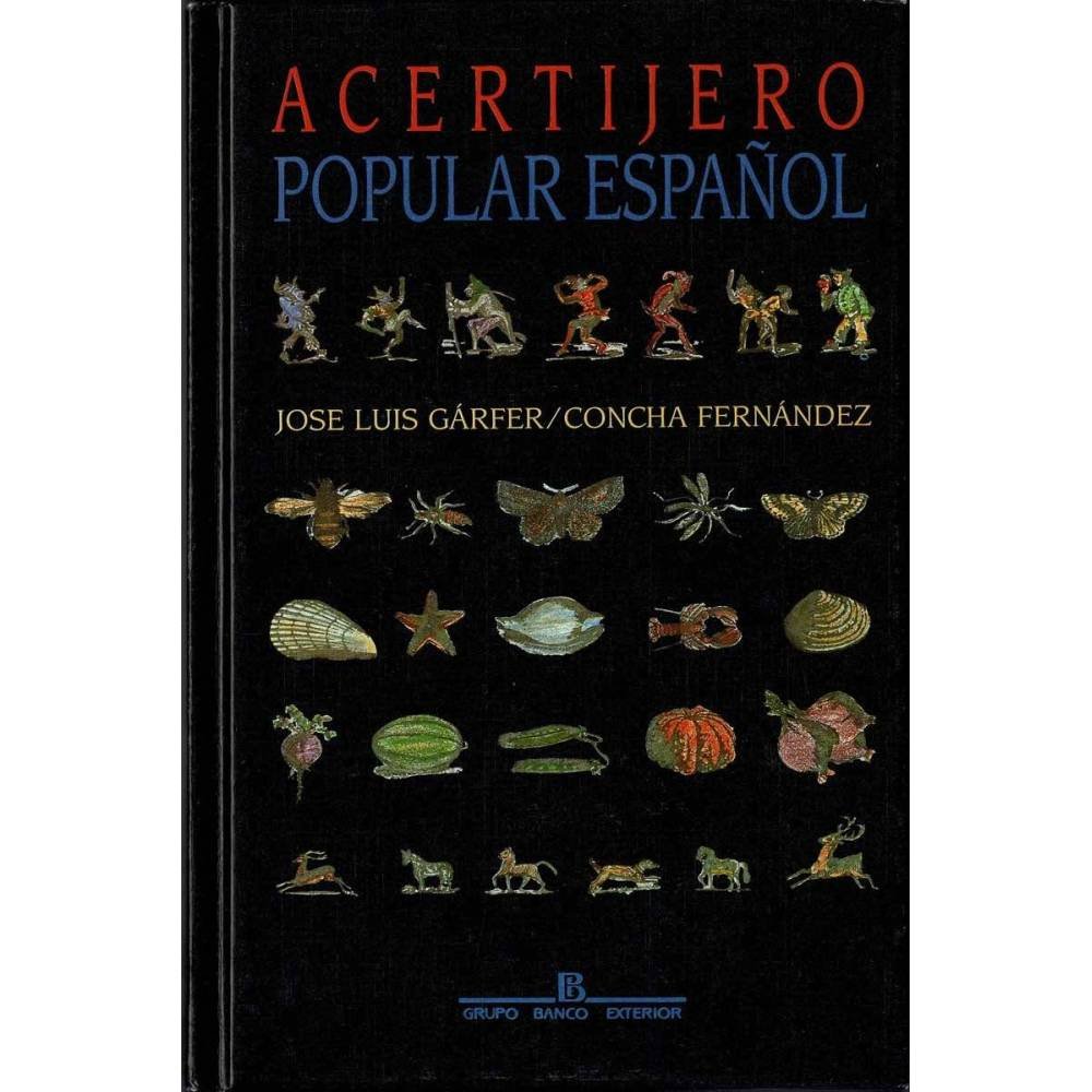 Acertijero Popular Español - José Luis Gárfer, Concha Fernández