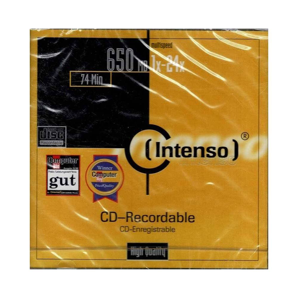 Intenso CD-R 650 Mb 1x24. 74 Min.