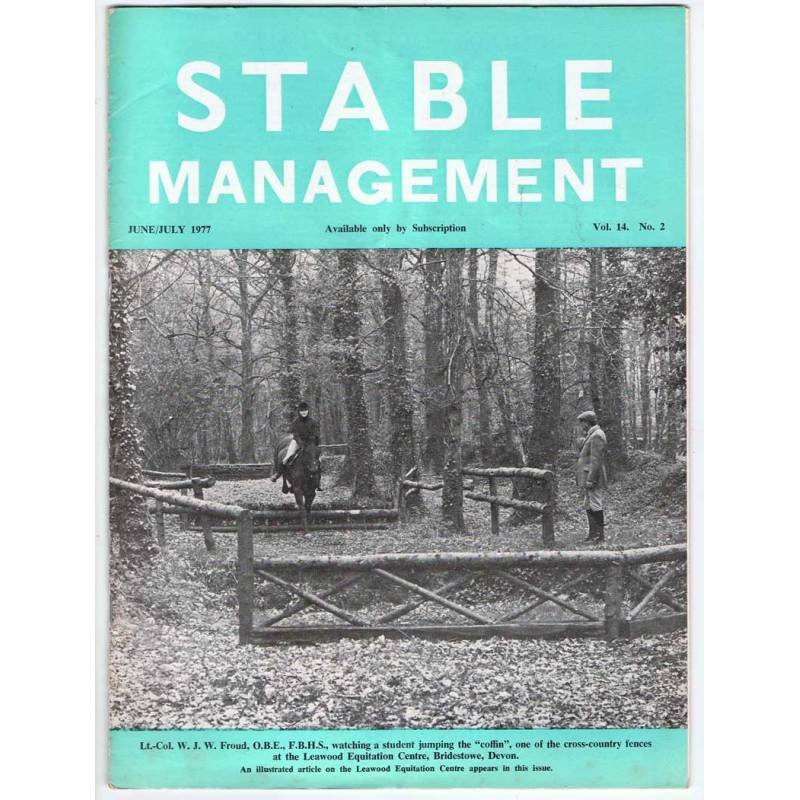 Stable Management June/July 1977. Vol. 14. No. 2