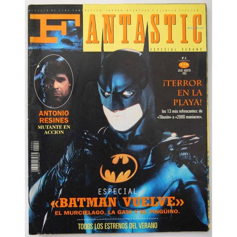 Fantastic Magazine Nº 6. Antonio Resines. Batman vuelve