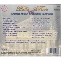 Ballet Music. Famous Opera, Overtures, Marches. CD 2