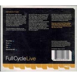 Full Cycle Live. CD