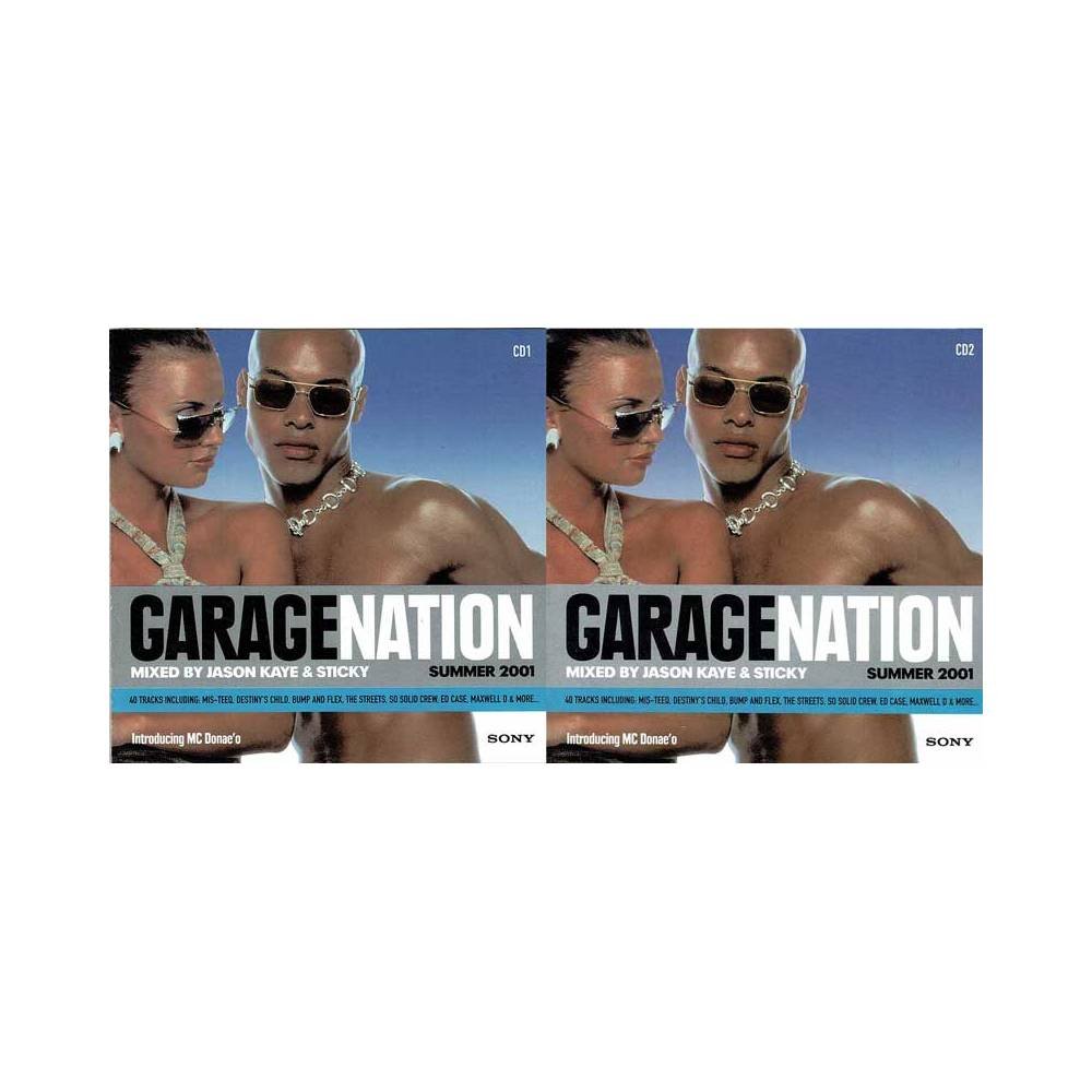 Jason Kaye & Sticky - Garage Nation Summer 2001. 2 x CD