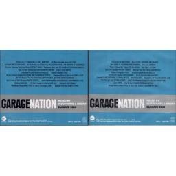 Jason Kaye & Sticky - Garage Nation Summer 2001. 2 x CD