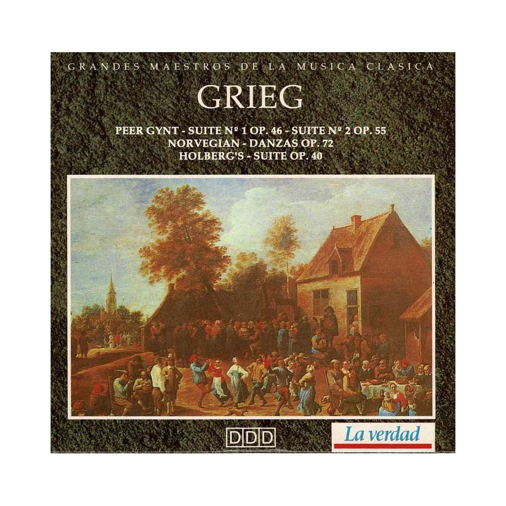 Grieg - Peer Gynt. Suite No. 1. Suite No. 2. Norvegian. Danzas. Holberg's. CD