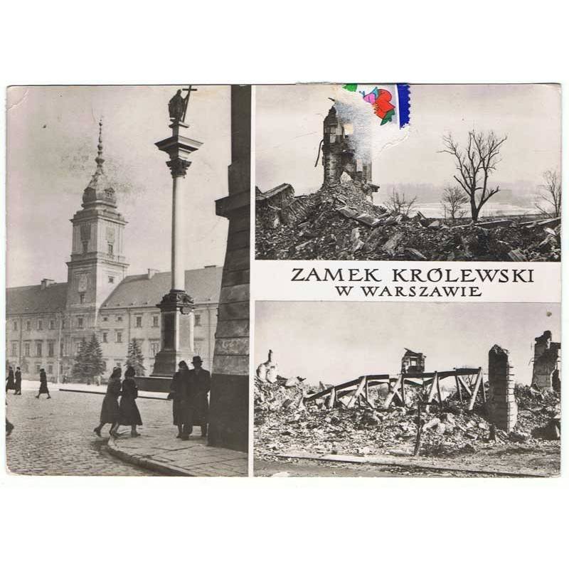 Postal Warszawa. Zamek Krolewski