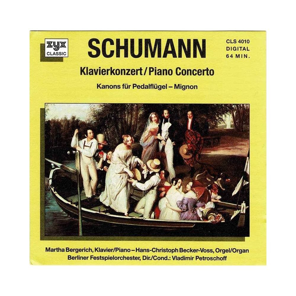Schumann - Piano Concerto. CD