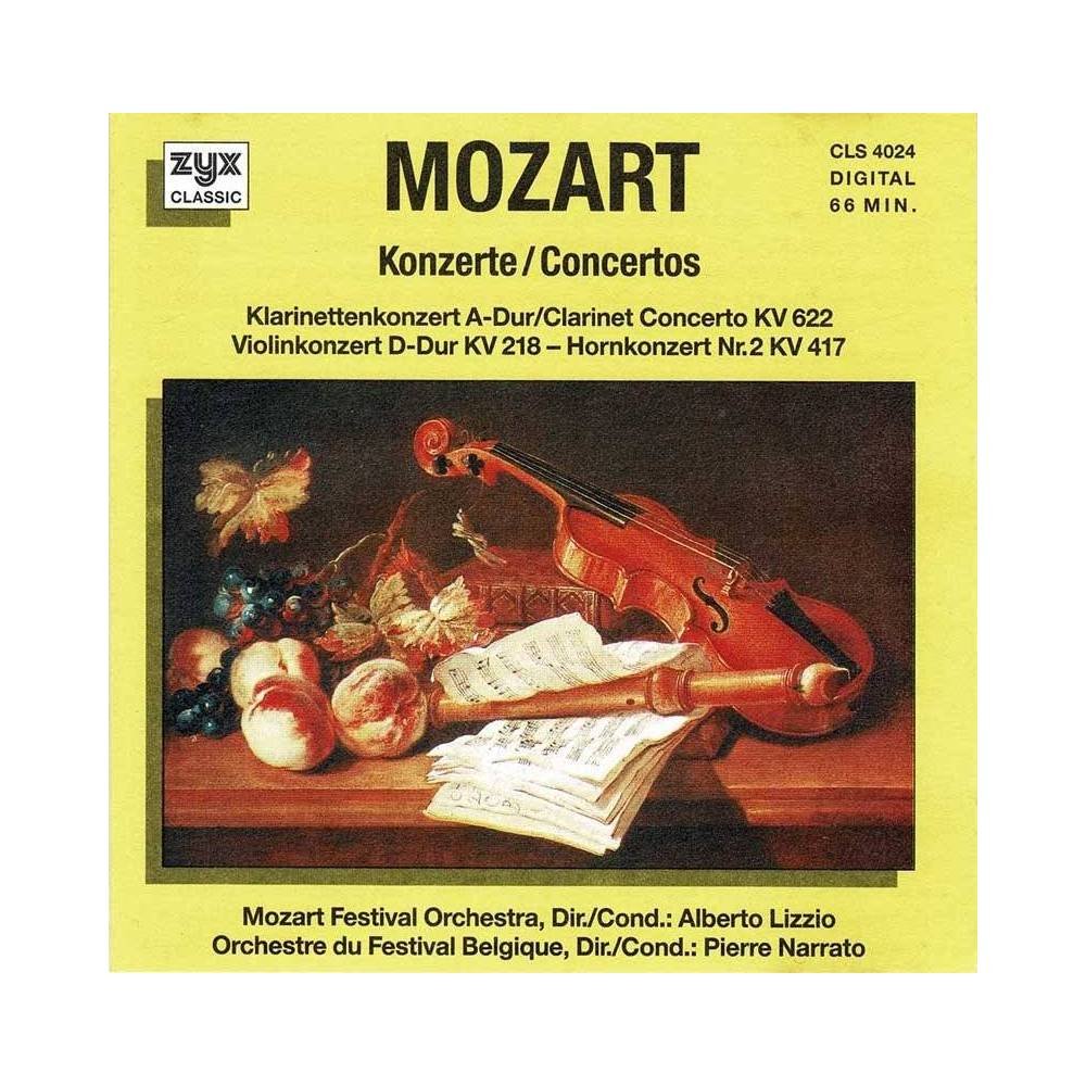 Mozart - Concertos. CD