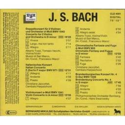 J. S. Bach - Concertos. CD