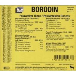 Borodin - Polovietzkian Dances. CD