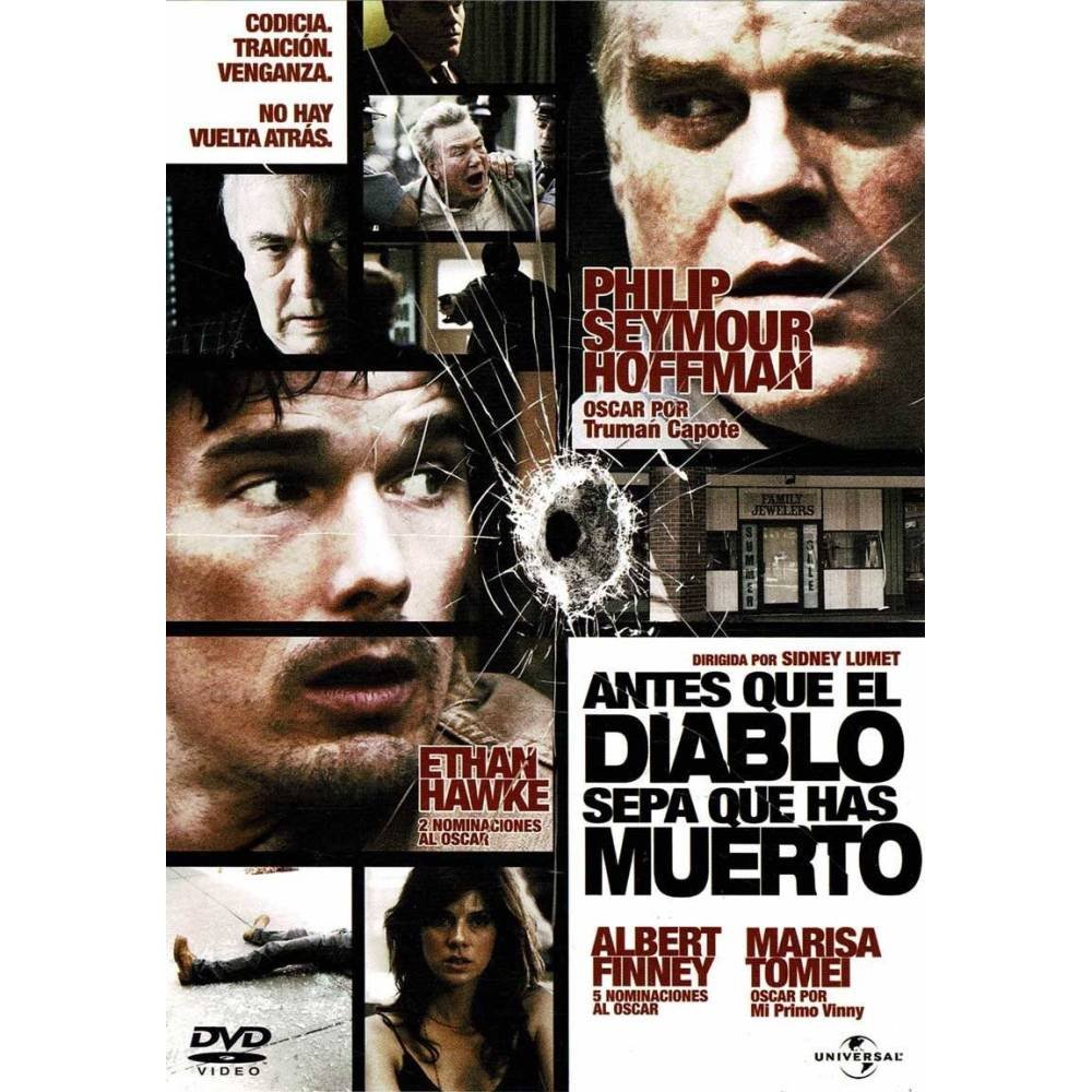 Antes que el Diablo sepa que has muerto. DVD